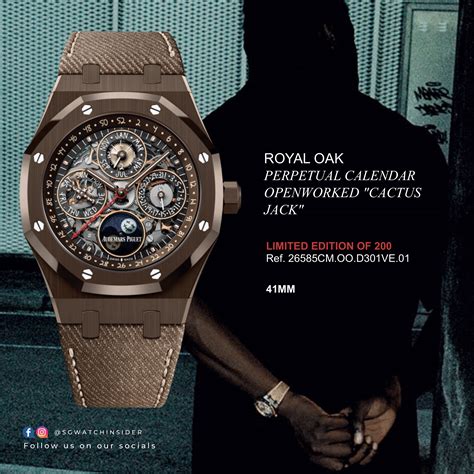 audemars piguet cactus jack clothing|Audemars Piguet cactus.